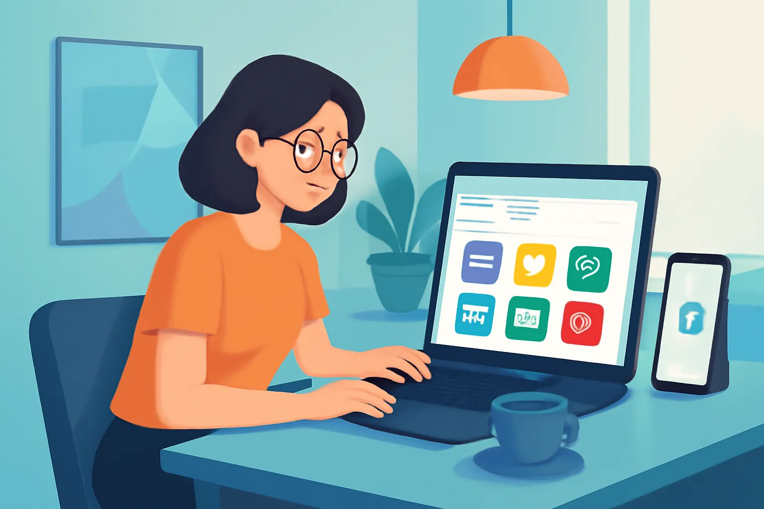 Concept visual for: Assemble the stack using Cuslr: one free Chrome extension