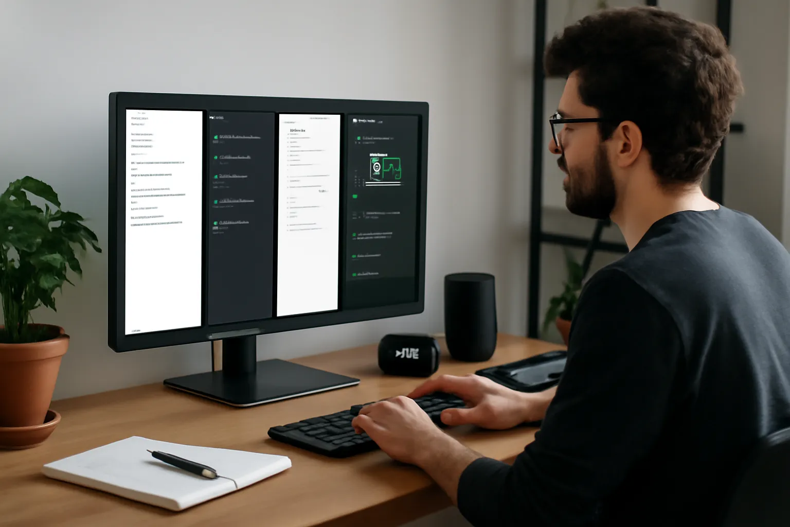 Concept visual for: Replacing Evernote, Todoist, Notion and Toggl — Practical Workflows with Cuslr