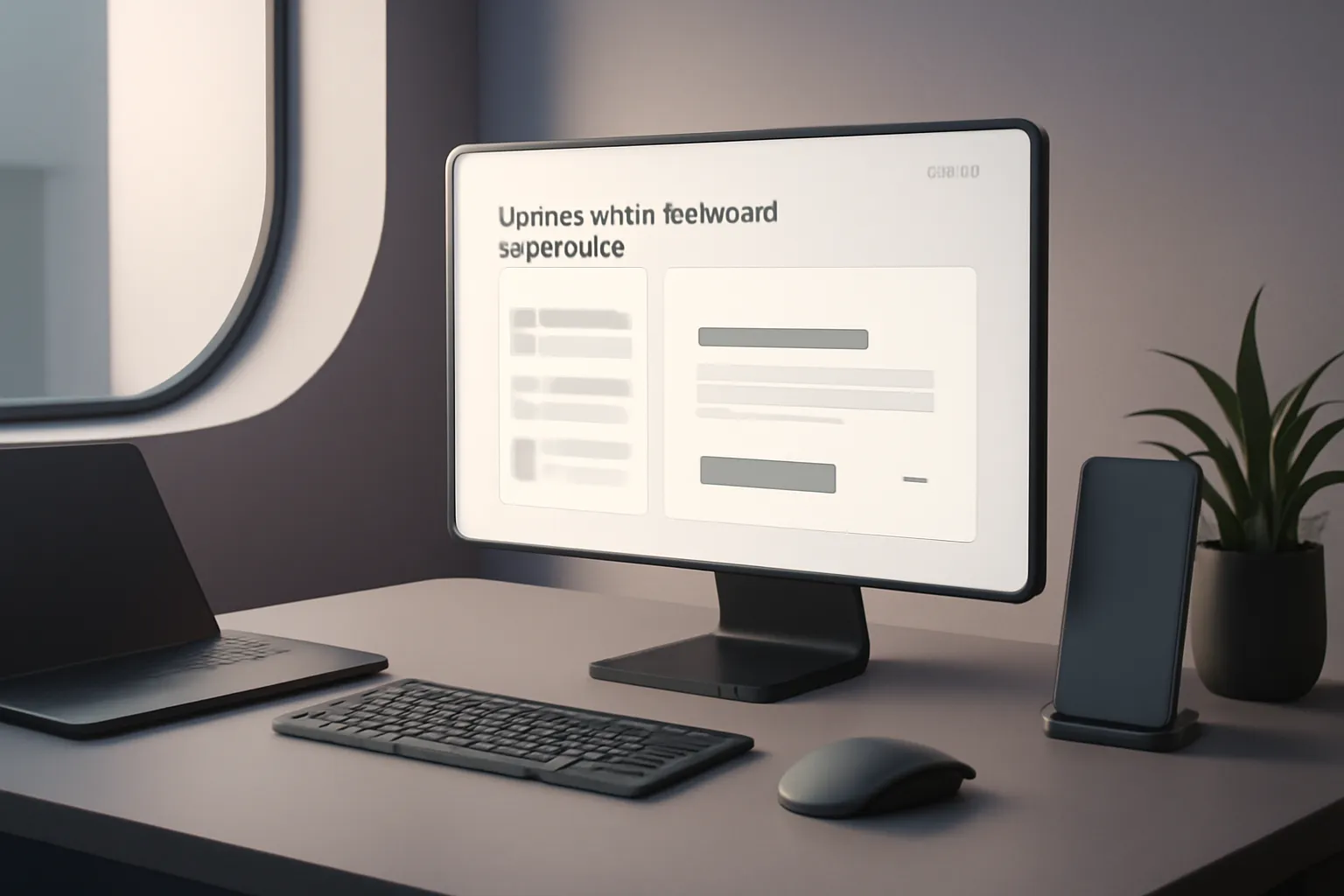 Concept visual for: Build a minimal deep-work tab with Cuslr — templates, setup, and CTAs