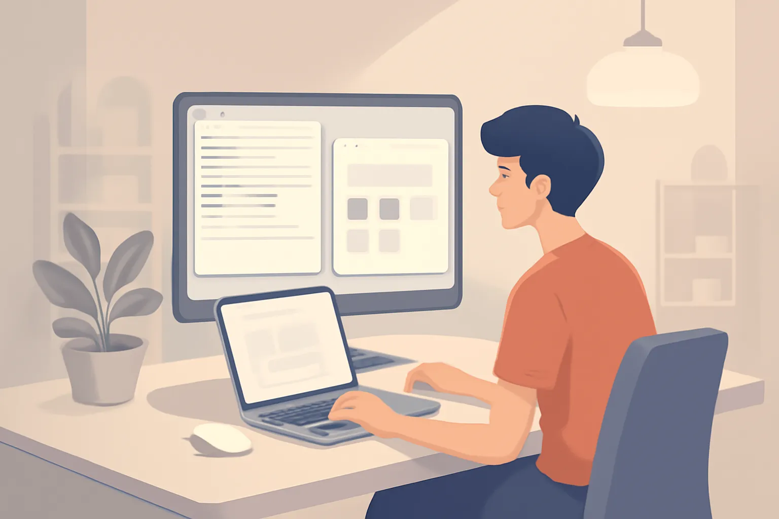 Overview of tools and workflows for "From Cluttered Browser to Calm Command Center: Designing a Minimal New Tab"