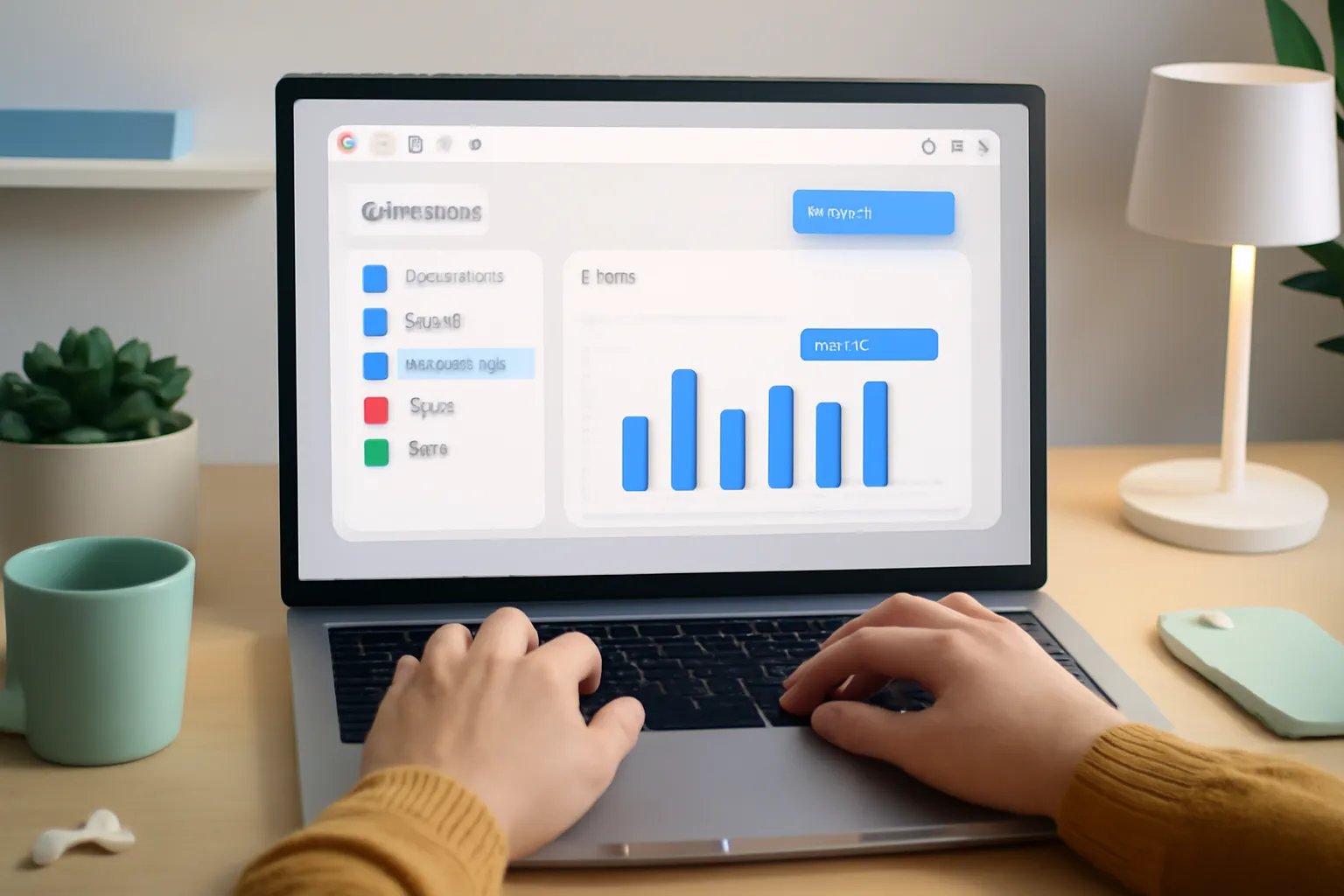 Concept visual for: Building a No-Code Dashboard Inside Chrome