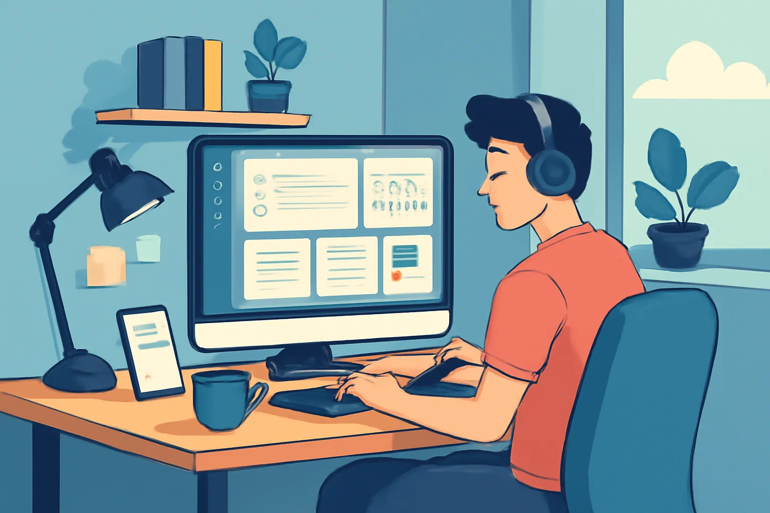 Concept visual for: Introducing a Free New-Tab Workspace Solution