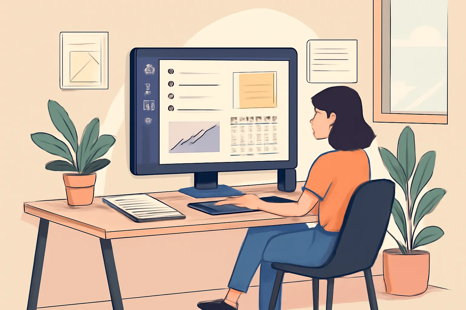 Concept visual for: Features of a Great New-Tab Workspace