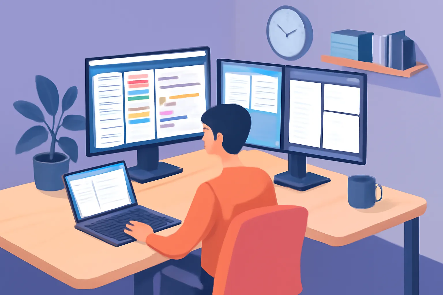 Concept visual for: Cuslr's Solution: Multi-Tab Layouts