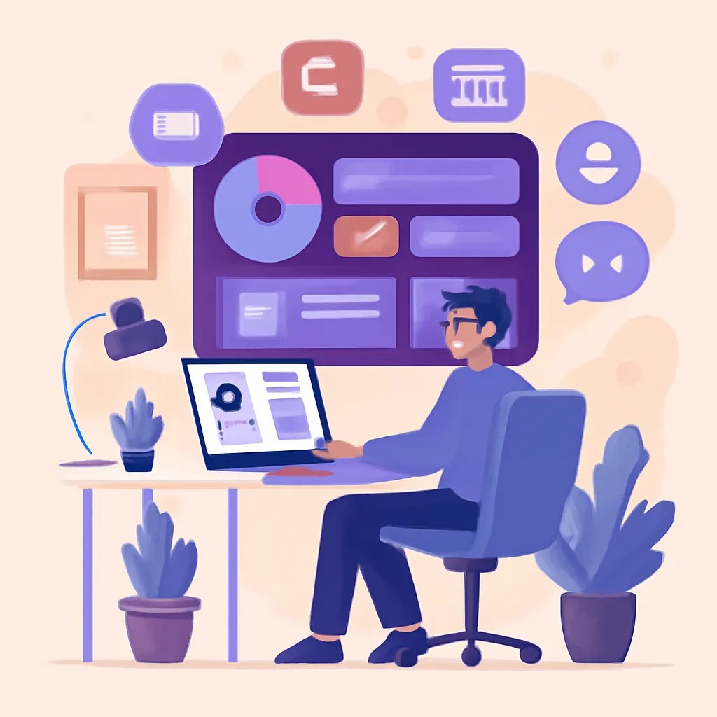 Concept visual for: How Cuslr replaces 5+ paid apps