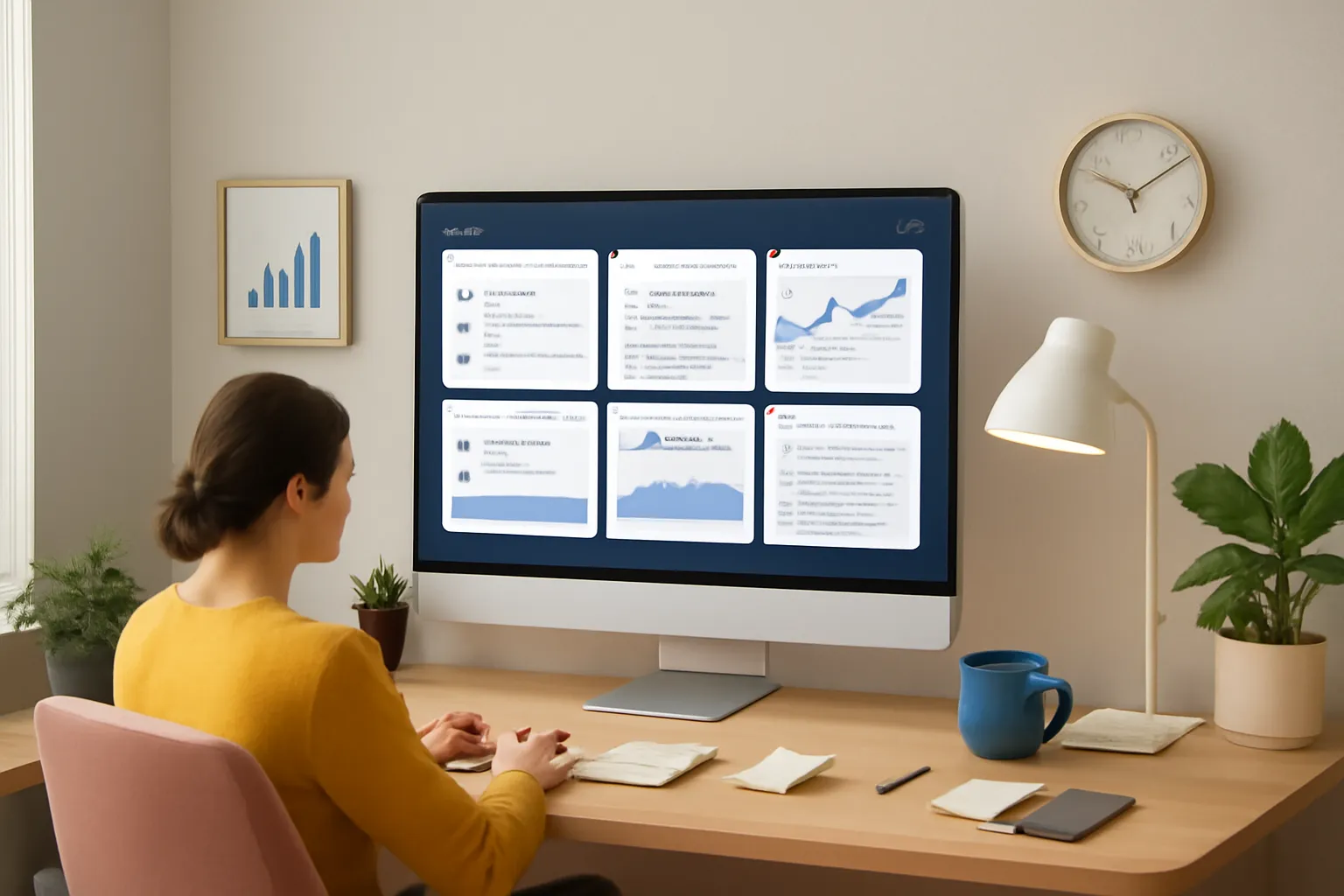 Concept visual for: How Cuslr Turns Your New Tab Into a Productivity Command Center