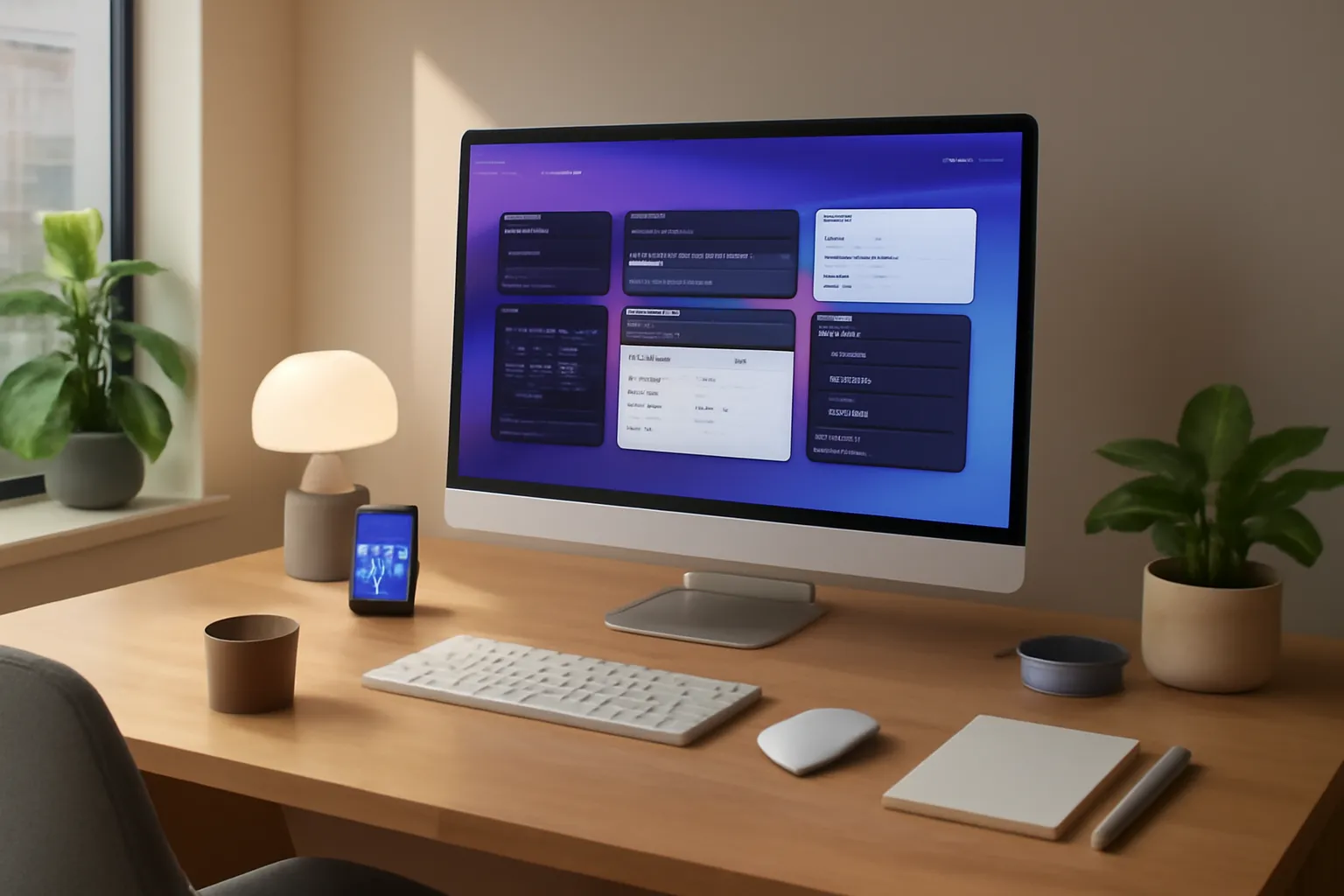 Concept visual for: How Cuslr Turns Your New Tab Into a Productivity Hub